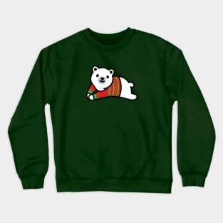 Holiday Polar Bear Crewneck Sweatshirt